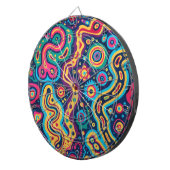 Hippie-dartbord Dartbord (Voorkant Rechts)