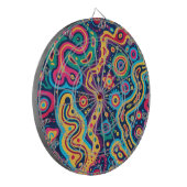 Hippie-dartbord Dartbord (Voorkant Links)