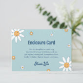 HIPPIE DAZE Groovy Blue Enclosure Inzetstuk Kaart (Staand voorkant)