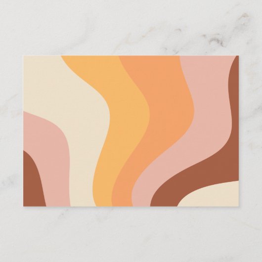 HIPPIE DAZE Time Capsule Kaart (Achterkant)