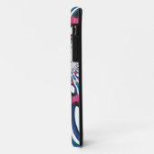 Hippie 'delica Fruitige Plak Monogram Aangepaste N Case-Mate iPhone Case (Achterkant/links)