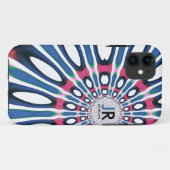 Hippie 'delica Fruitige Plak Monogram Aangepaste N Case-Mate iPhone Case (Achterkant (horizontaal))