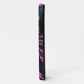 Hippie 'delica Funk Pink Blue Monogram Case-Mate iPhone Case (Achterkant/links)