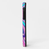 Hippie 'delica Pink Blue Tie Dye iPhone 5 Hoesje (Achterkant/links)