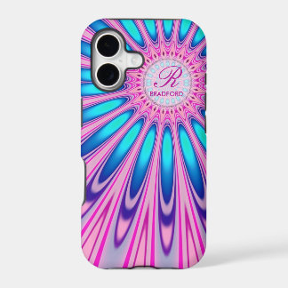 Hippie 'delica Pink Blue Tie Dye iPhone 5 Hoesje