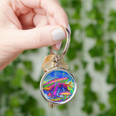Hippie Dippie Trippy 'Shrooms Sleutelhanger (Hand)