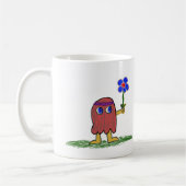 Hippie Dippy Flower Koffiemok (Links)