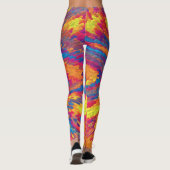 Hippie Draaikolken..... Leggings (Achterkant)