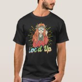 Hippie Dreadlocks Rasta Loc d Up T-shirt (Voorkant)