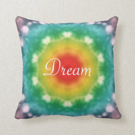 Hippie Dream Rainbow Typografie Kussen