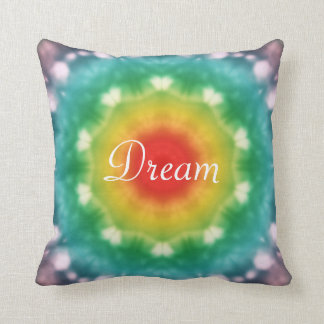 Hippie Dream Rainbow Typografie Kussen