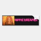 Hippie Dreamweaver Bumpersticker (Voorkant)