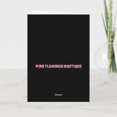 HIPPIE DUDE VERJAARDAG KAART (Achterkant)