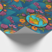 Hippie Earth Cadeaupapier (Hoek)