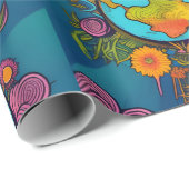 Hippie Earth Cadeaupapier (Rol Hoek)