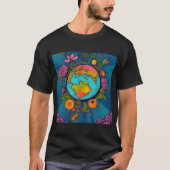 Hippie Earth T-shirt (Voorkant)