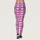 Hippie Energie Bloem Mandala Leggings ★ Psydefx★ (Achterkant)