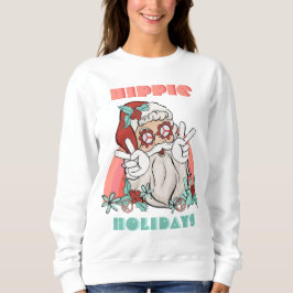 Hippie Feestdagen Kerstkerst-roovy Santa Claus Trui