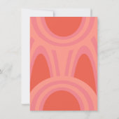 Hippie Feestdagen kerstrecro Santa Holiday Card Kaart (Achterkant)