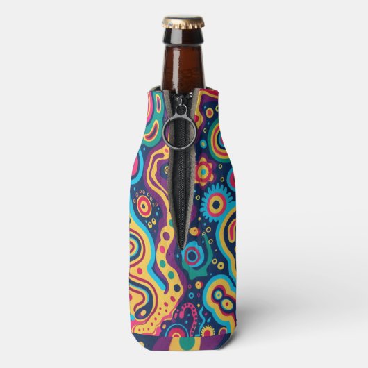 Hippie fleskoeler flesjeskoeler (Fles Achterkant)