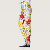 Hippie Flower Power 60s geventileerd | LEGGINGS (Links)