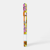 Hippie Flower Power Persoonlijk iPhone 16 Hoesje (Linkerkant)