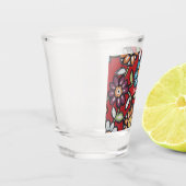 Hippie flower power Thunder_Cove Shot Glas (Links)