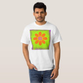 Hippie Flower T-shirt (Voorkant volledig)