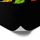 Hippie Forest Squirrel Poster (Hoek)