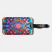 HIPPIE FRACTAAL SPECTACULAIR BAGAGELABEL (Achterkant horizontaal)