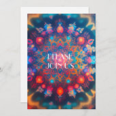 HIPPIE FRACTAAL SPECTACULAIR KAART (Voorkant / Achterkant)