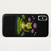 Hippie Frog Meditation Case-Mate iPhone Case (Achterkant (horizontaal))
