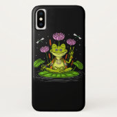 Hippie Frog Meditation Case-Mate iPhone Case (Achterkant)