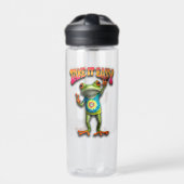 Hippie Frog Take it Easy Fun Colorful Waterfles (Voorkant)