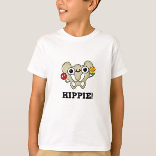 Hippie Funny Hip Bone Pun T-shirt