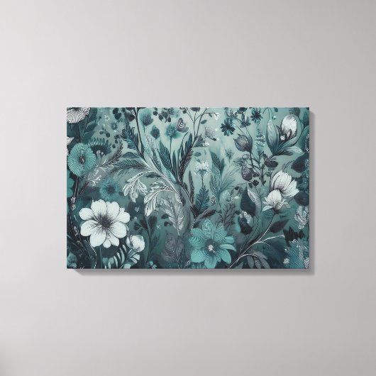 Hippie Garden Dreams Muurkunst Canvas Afdruk (Voorkant)