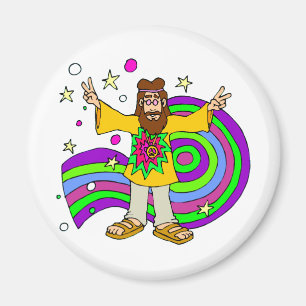 "Hippie geschenken" "vaderdag" Magneet