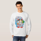 Hippie Gnome: Delen is koesteren T-shirt (Voorkant volledig)