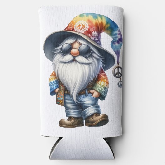 Hippie Gnome Seltzer Blikjeskoeler (Voorkant)