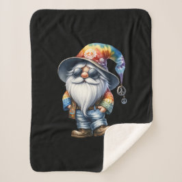 Hippie Gnome Sherpa Deken