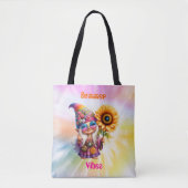 Hippie Gnome Summer Vibes Tote Bag (Voorkant)