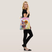 Hippie Gnome Summer Vibes Tote Bag (Op model)