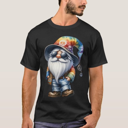 Hippie Gnome T-shirt (Voorkant)