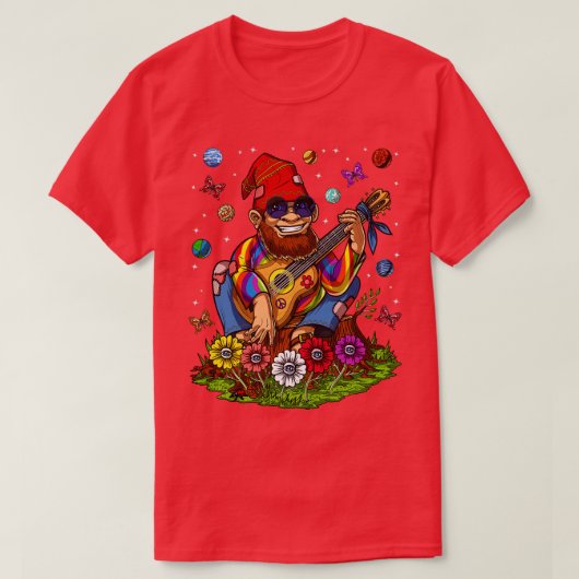 Hippie Gnome T-shirt (Design voorkant)