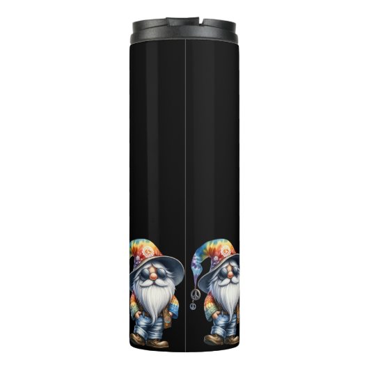 Hippie Gnome Thermosbeker (Achterkant)