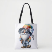 Hippie Gnome Tote Bag (Voorkant)