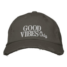 Hippie Goede Vibes Quote Rustiek Grijs