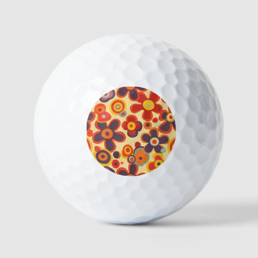 Hippie golfballen (Voorkant)