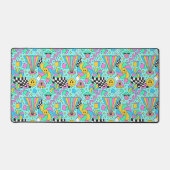 Hippie graffiti ontwerp bureaumat (Voorkant)