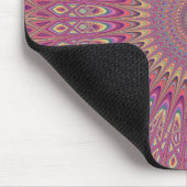Hippie grid mandala muismat (Hoek)
